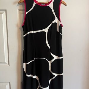 Fashion Bug Dress - Animal Print Pink Piping Super cute!